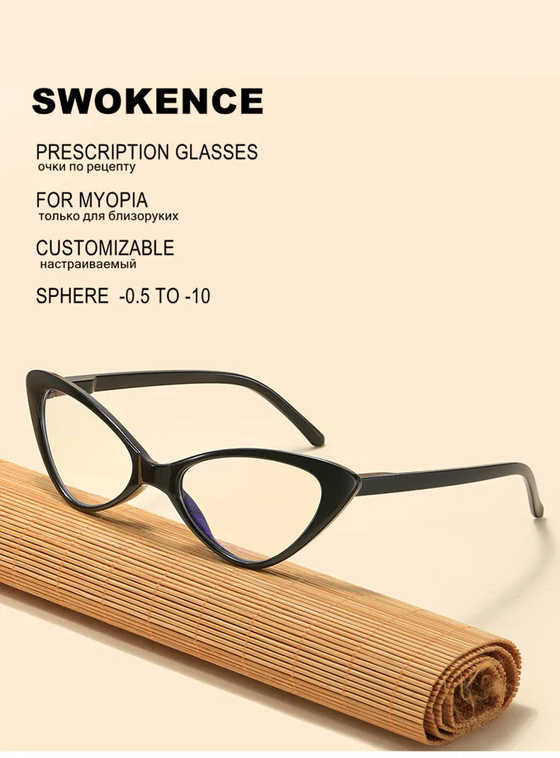 Custom Myopia Glasses with Blue Light Blocking & Photochromic Lenses