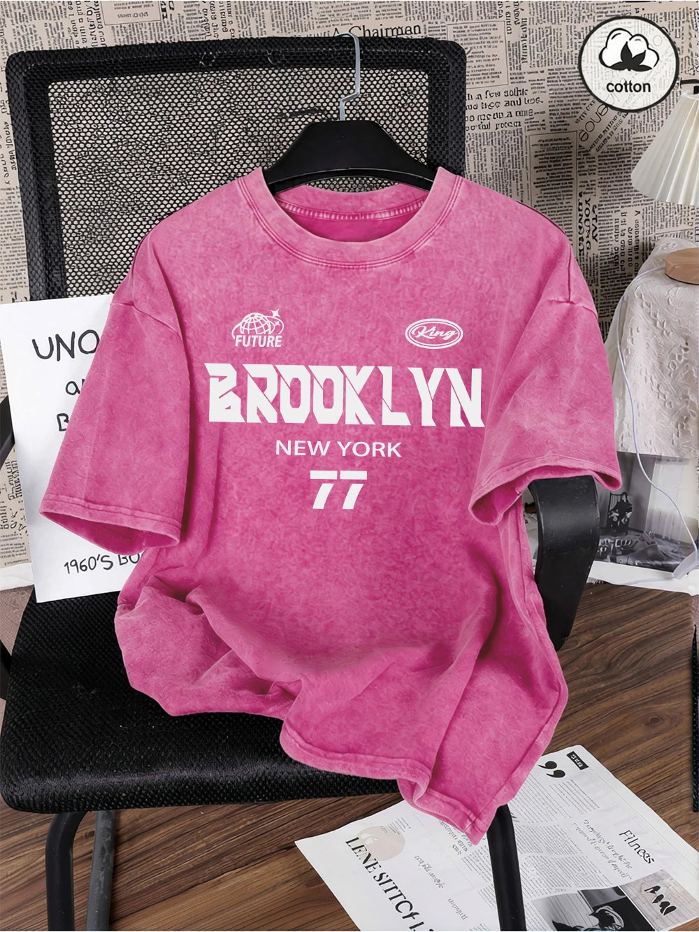 Men's Oversized Cotton T-Shirts | Casual Summer Short Sleeve Tops