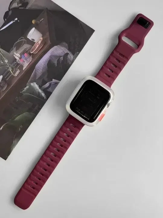 Silicone Case and Strap for Apple Watch | Stylish & Durable