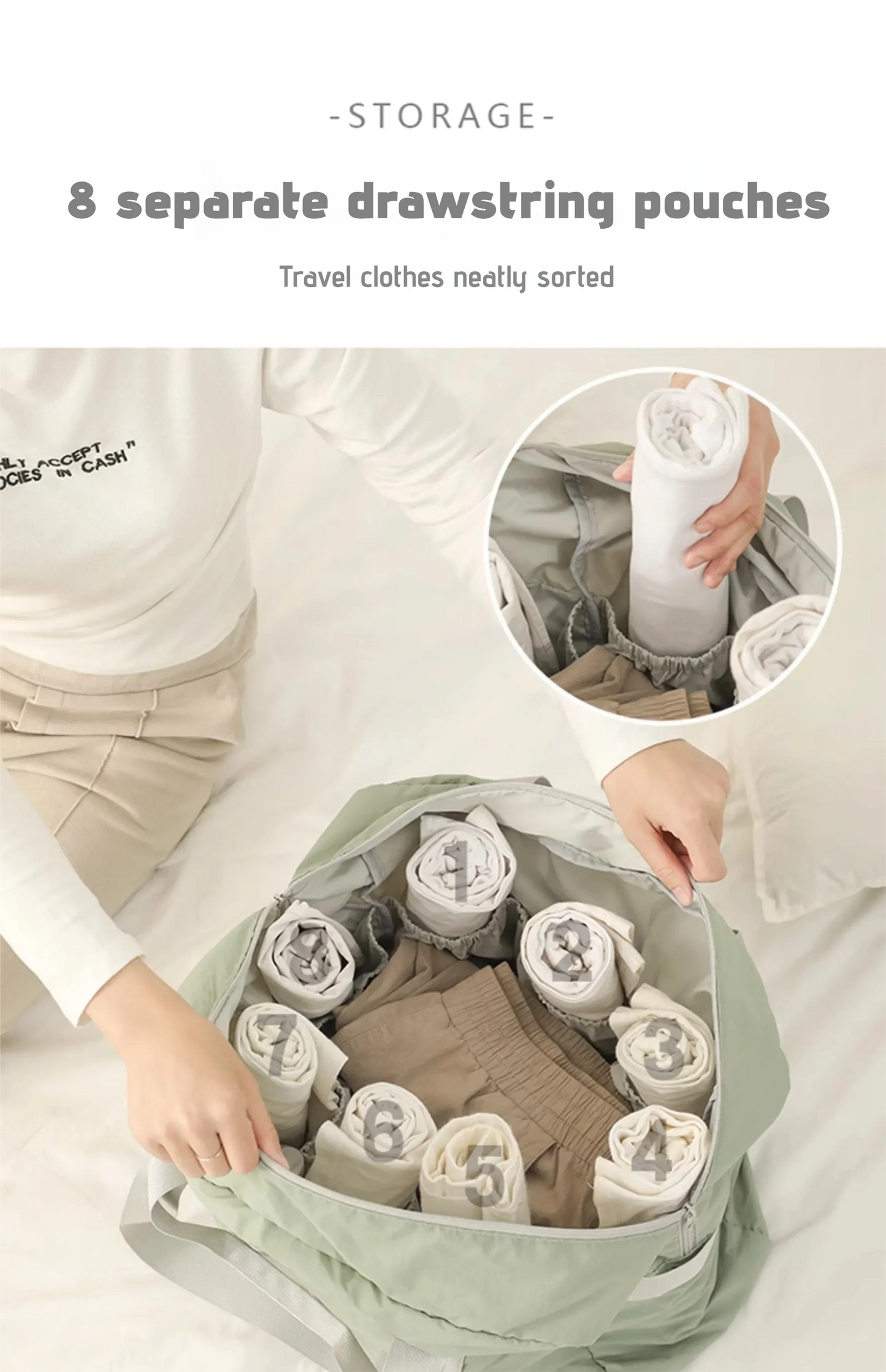 Waterproof Foldable Travel Duffle Bag | Large Capacity & Versatile
