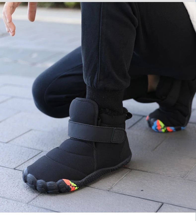 Kids Waterproof Snow Boots | Comfortable & Warm Fur Lined Boots