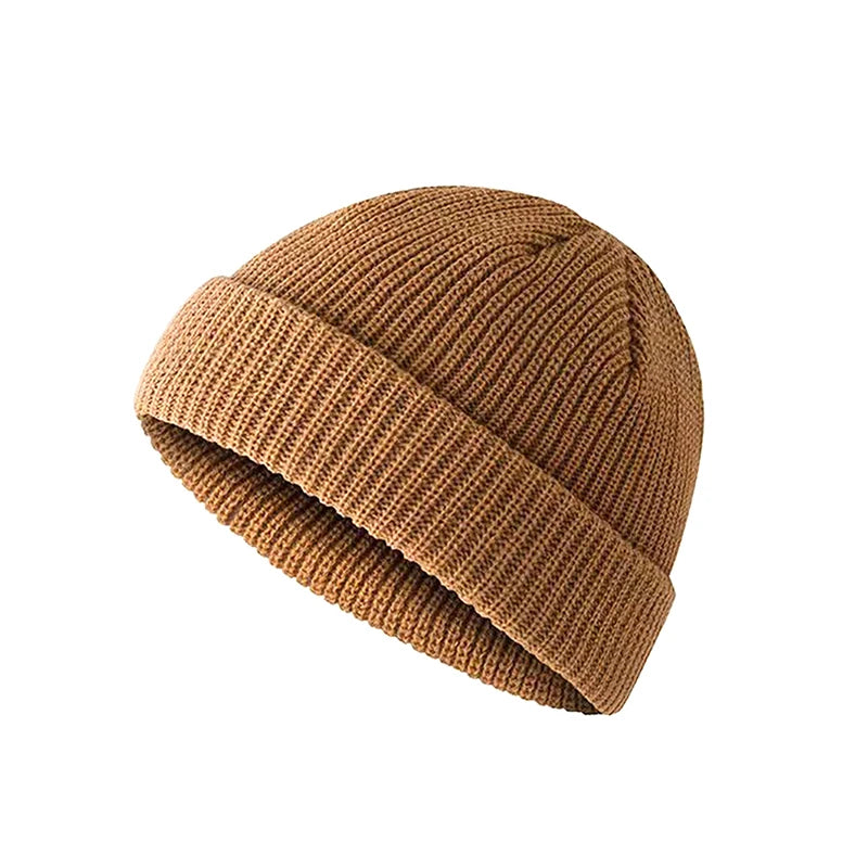 Unisex Winter Knitted Beanie Hat | Trendy Casual Cotton Bonnet