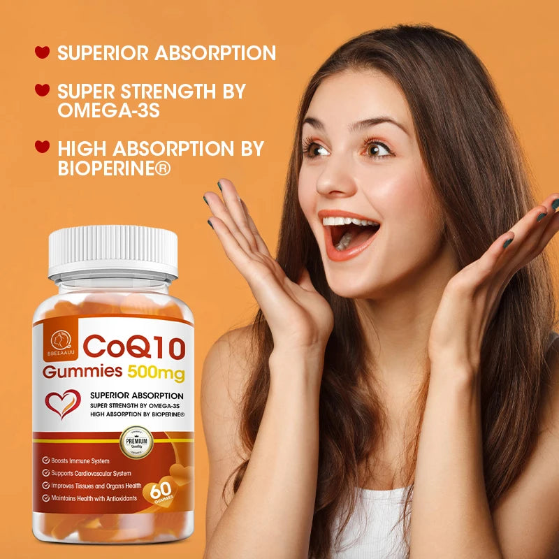 Heart Health Coenzyme Q10 Gummies | Antioxidant Support