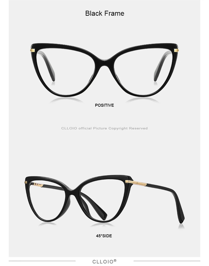Stylish Cat Eye Reading Glasses | Anti Blue Light Protection