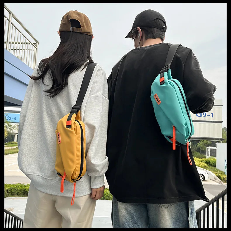 Versatile Chest Bag for Casual Wear | Large Capacity Crossbody Bag