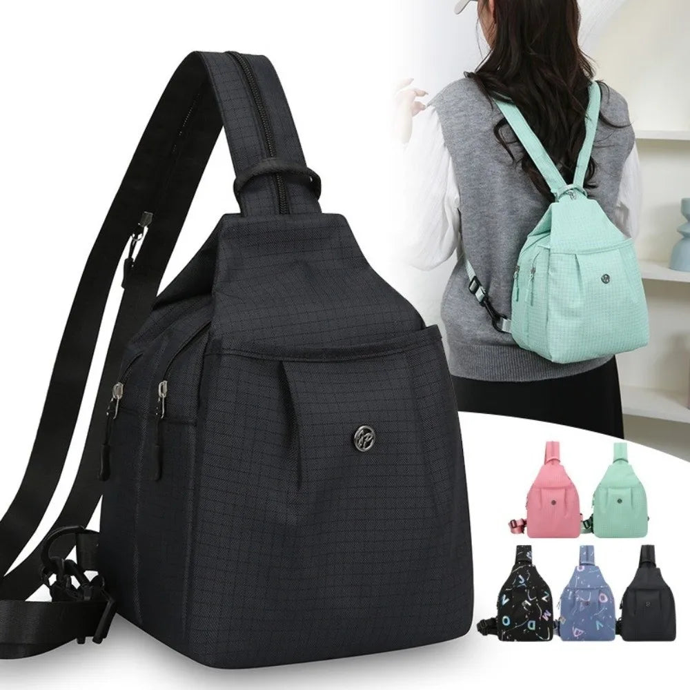 Large Capacity Waterproof Oxford Fabric Backpack for Travel & Hiking
