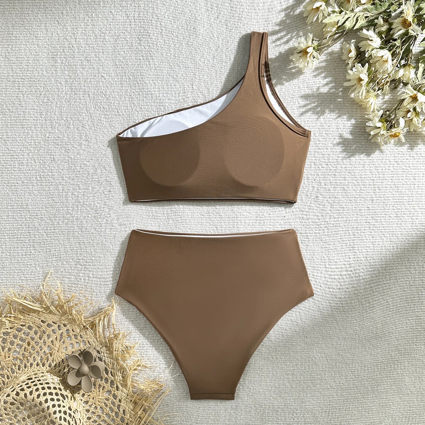 Elegant Women's White Bikinis | Stylish Beach Swimwear Set