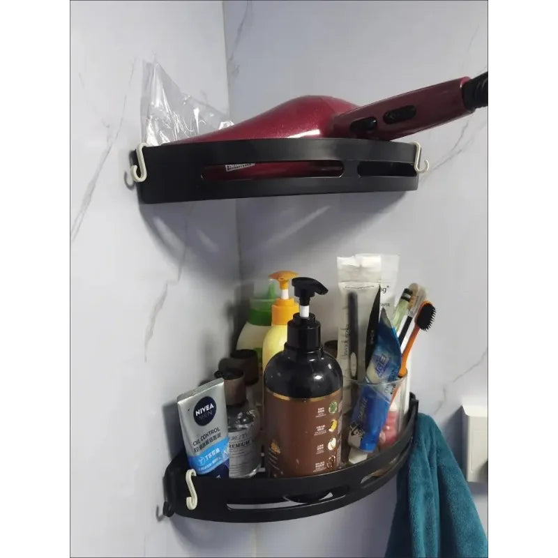 No Drill Shower Shelf | Strong Adhesive Bathroom Organizer