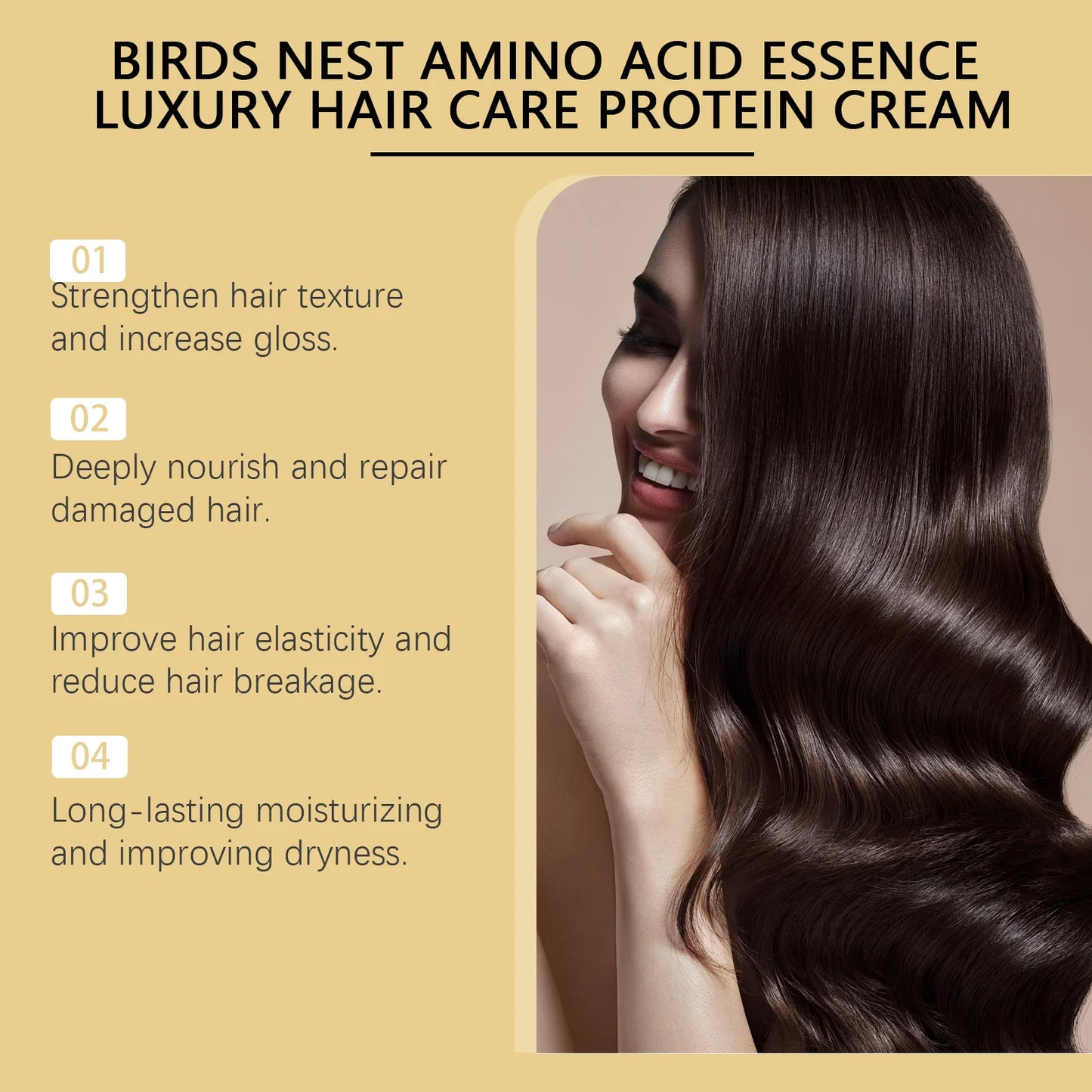 Nourishing Keratin Hair Mask | Smooth, Shine & Repair