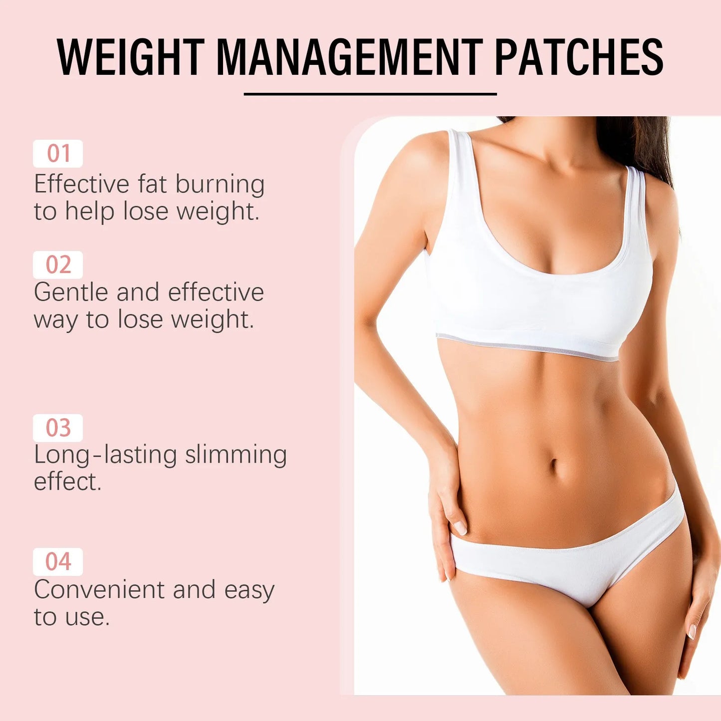Hot Assistive Care Patch for Slimming & Health Enhancement