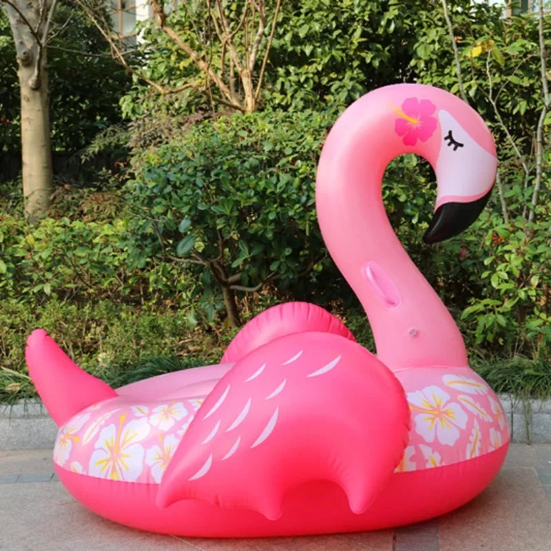 Inflatable Flamingo Lounge Chair | Summer Pool Float Water Toy