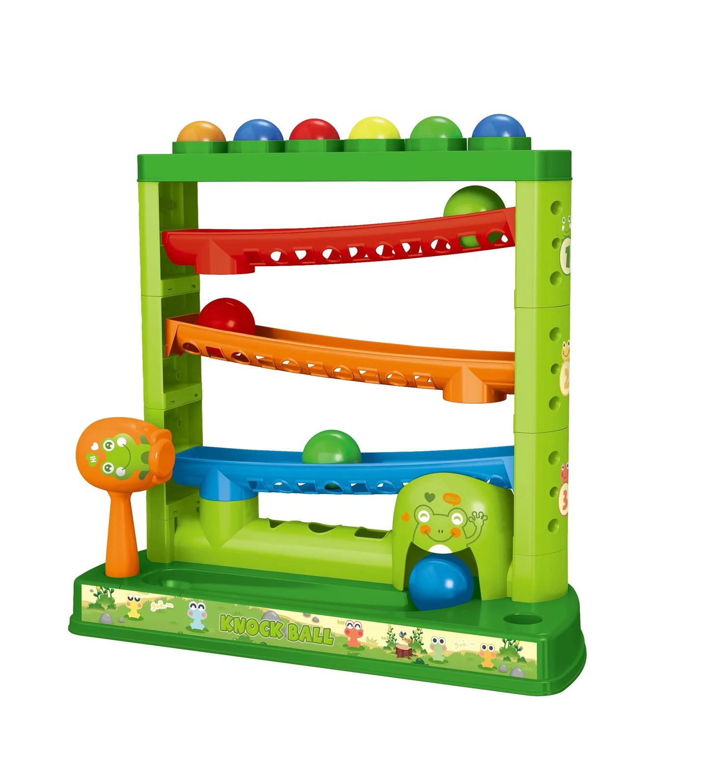 Educational Pound and Drop Ball Toy | Montessori Fine Motor Skills