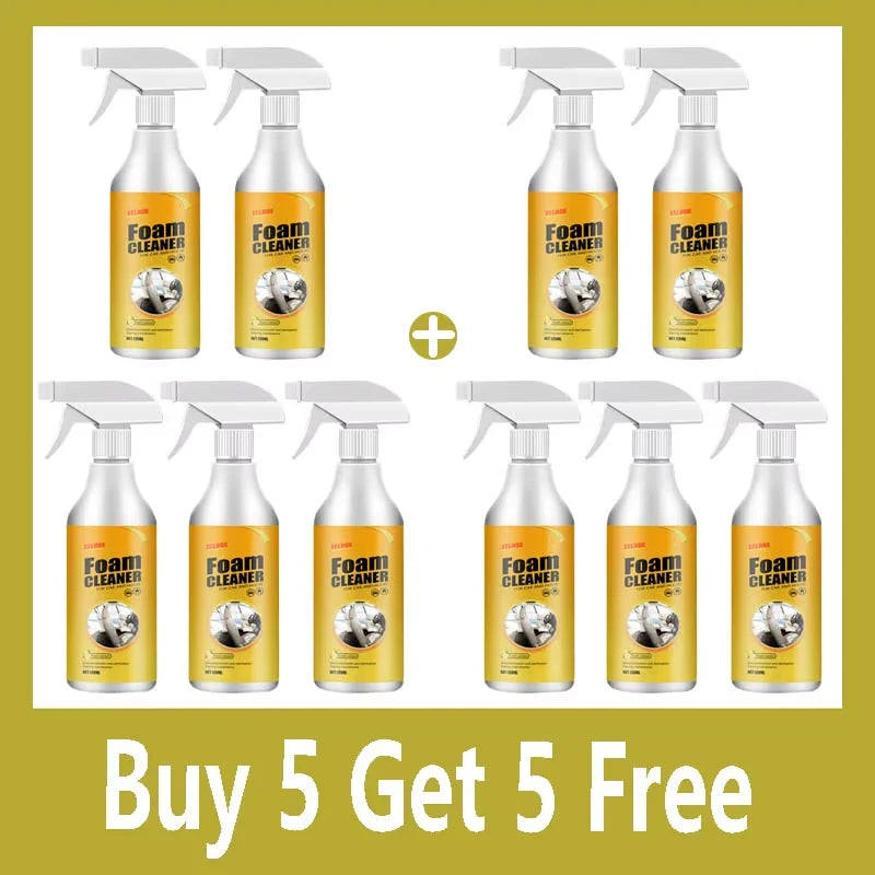 Powerful Multifunctional Car Upholstery Cleaner | Waterless Wash