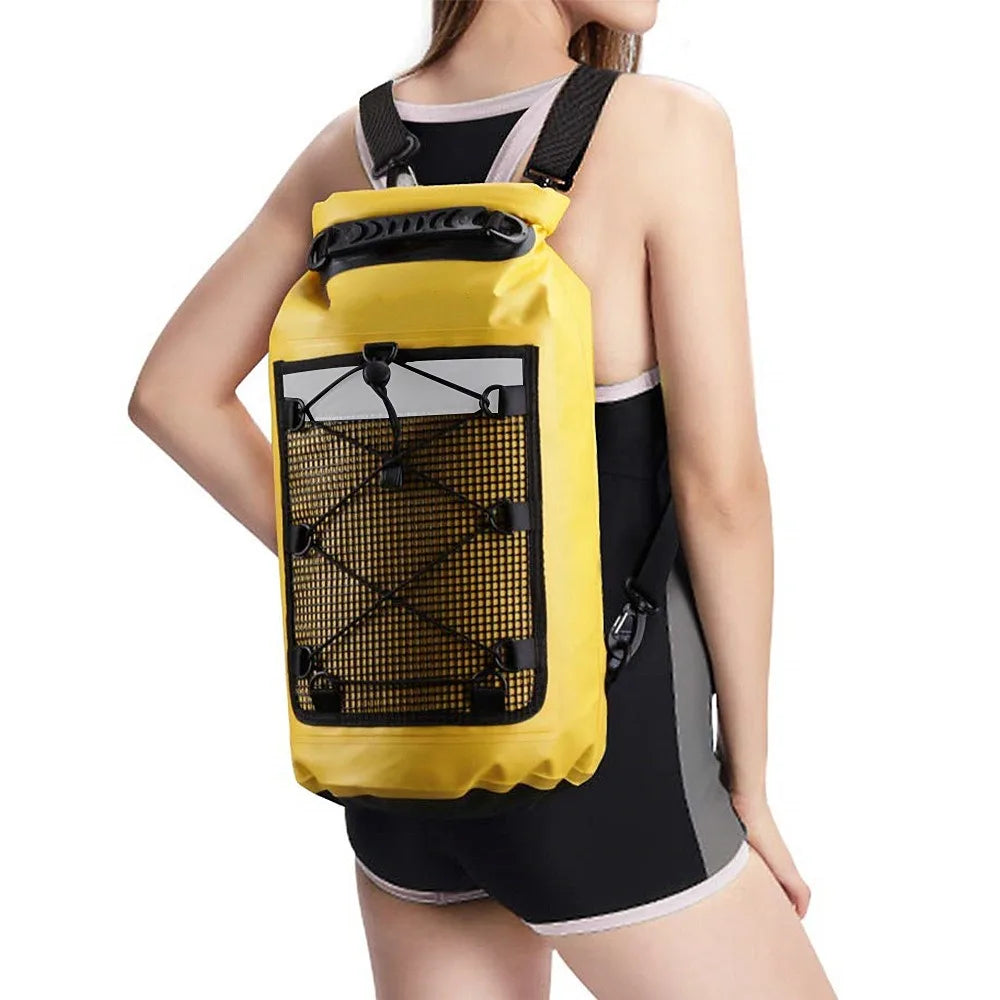 Large Capacity Waterproof Beach Bag for Outdoor Adventures