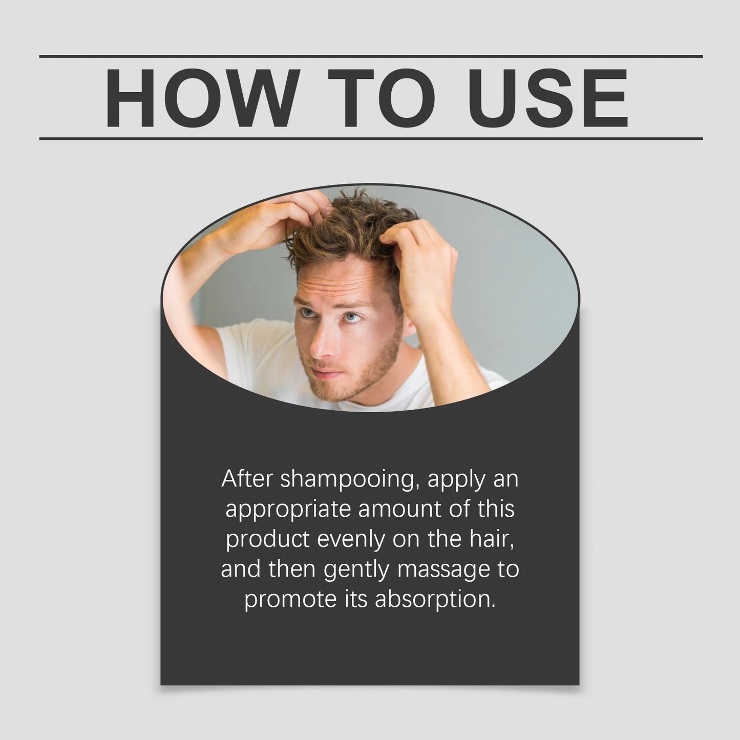 Moisturizing Hair Gel for Dry & Frizzy Hair | Lightweight & Smooth