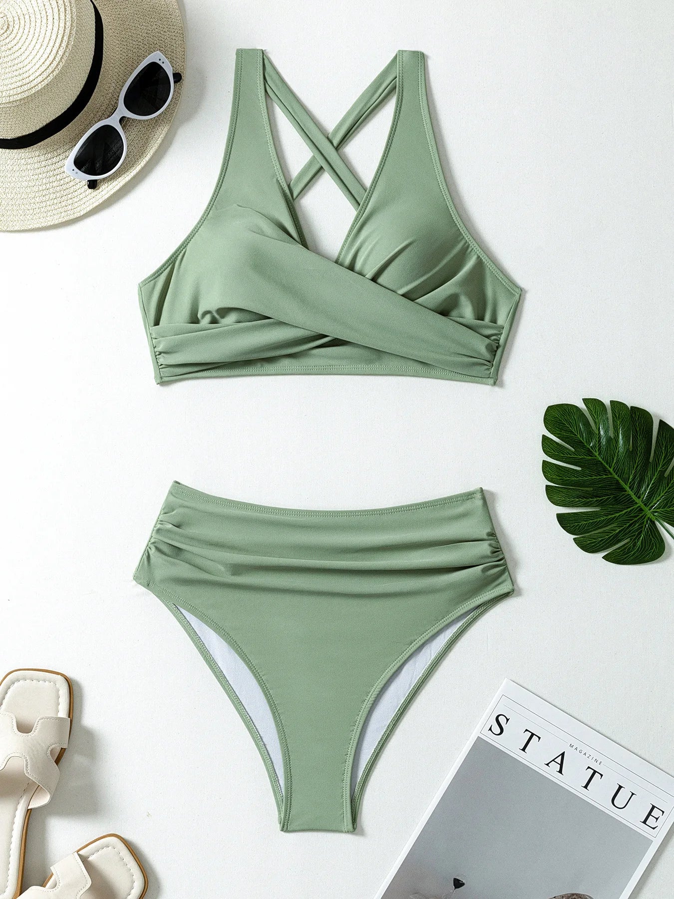 Stylish High Waist Bikinis for Women | Trendy Beach Swimwear