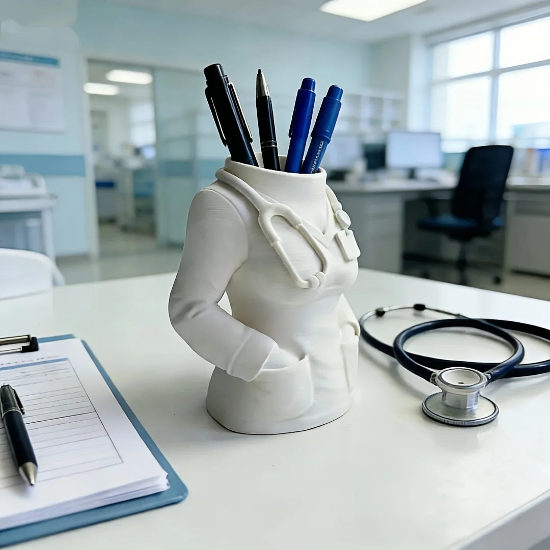 Nurse-Shaped Pen Holder | Perfect Gift for Medical Staff