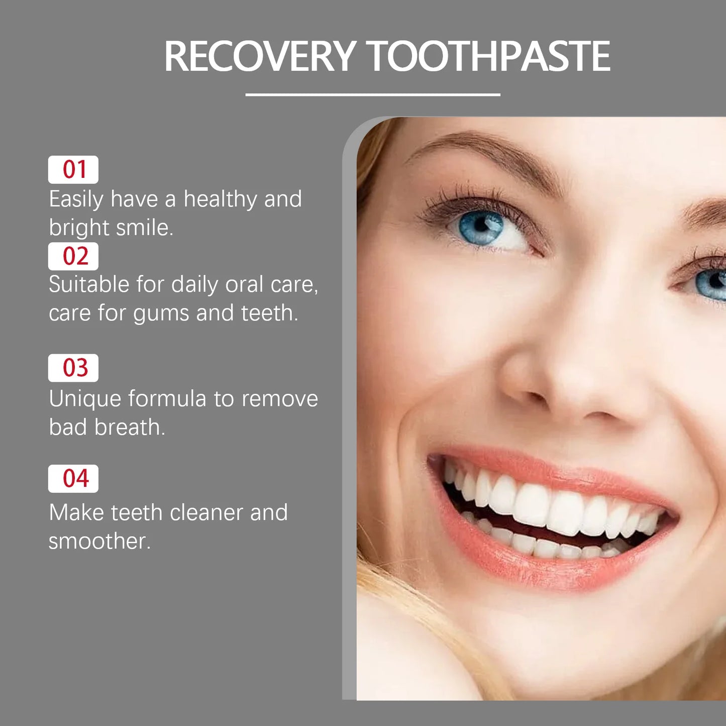 Whitening Teeth Toothpaste | Enamel Repair & Stain Removal