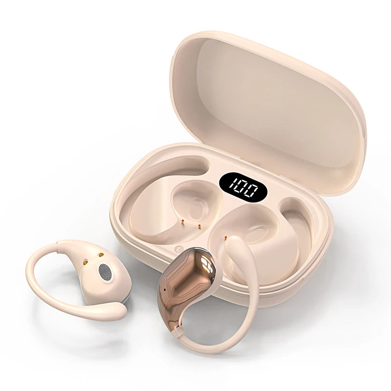 Waterproof Bluetooth 5.4 Ear Hook Wireless Headphones | HiFi Sound