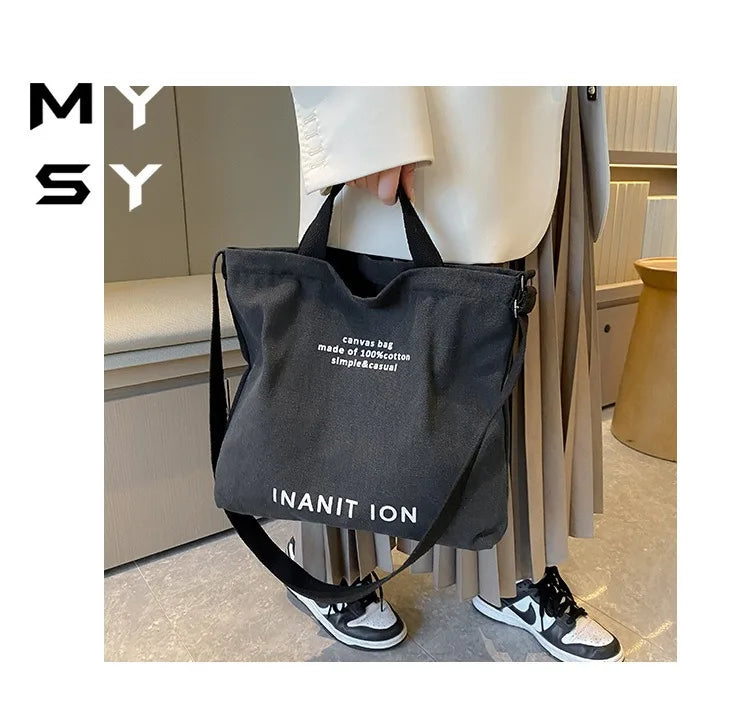 Trendy Urban Canvas Messenger Bags for Men & Women | Large Capacity