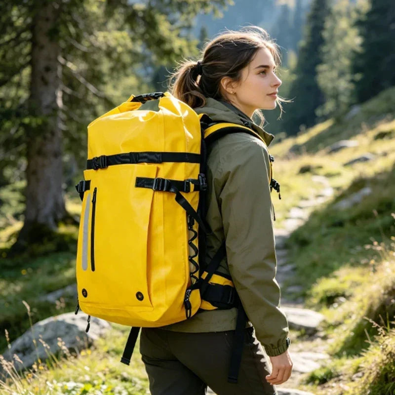 30L Waterproof Dry Backpack for Kayaking, Hiking & Camping
