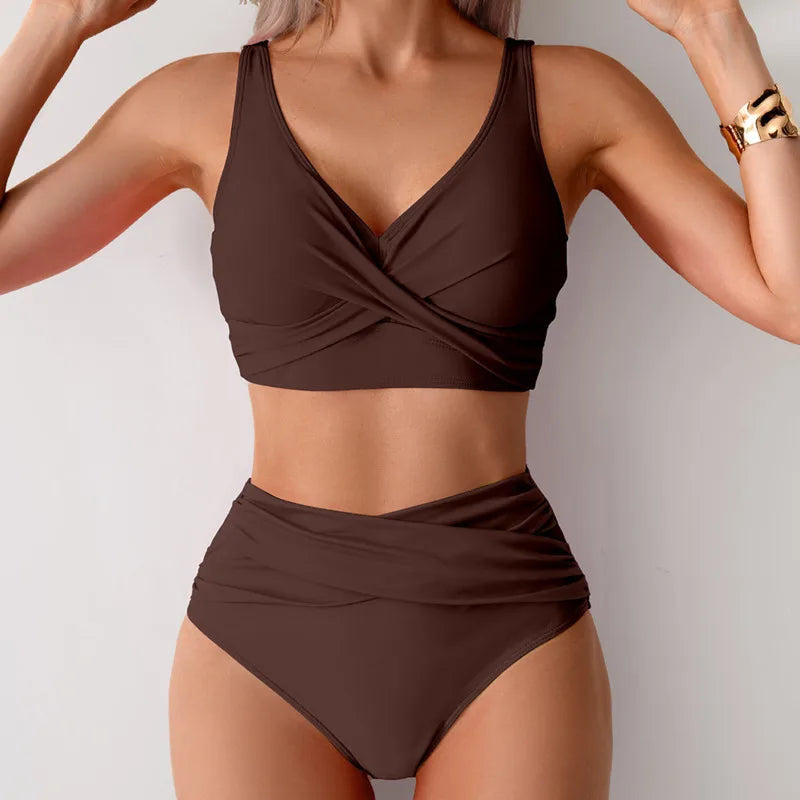 Stylish High Waist Bikini Set for Women | Perfect Beach Swimwear