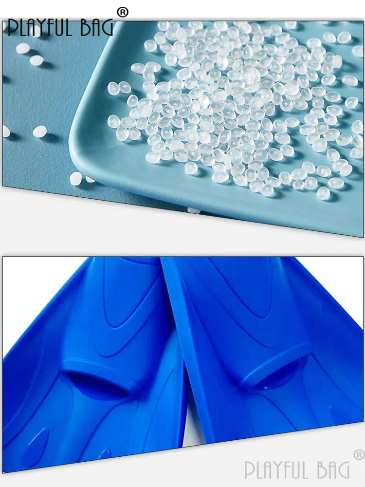 Colorful Silicone Swimming Short Fins | Perfect for All Ages