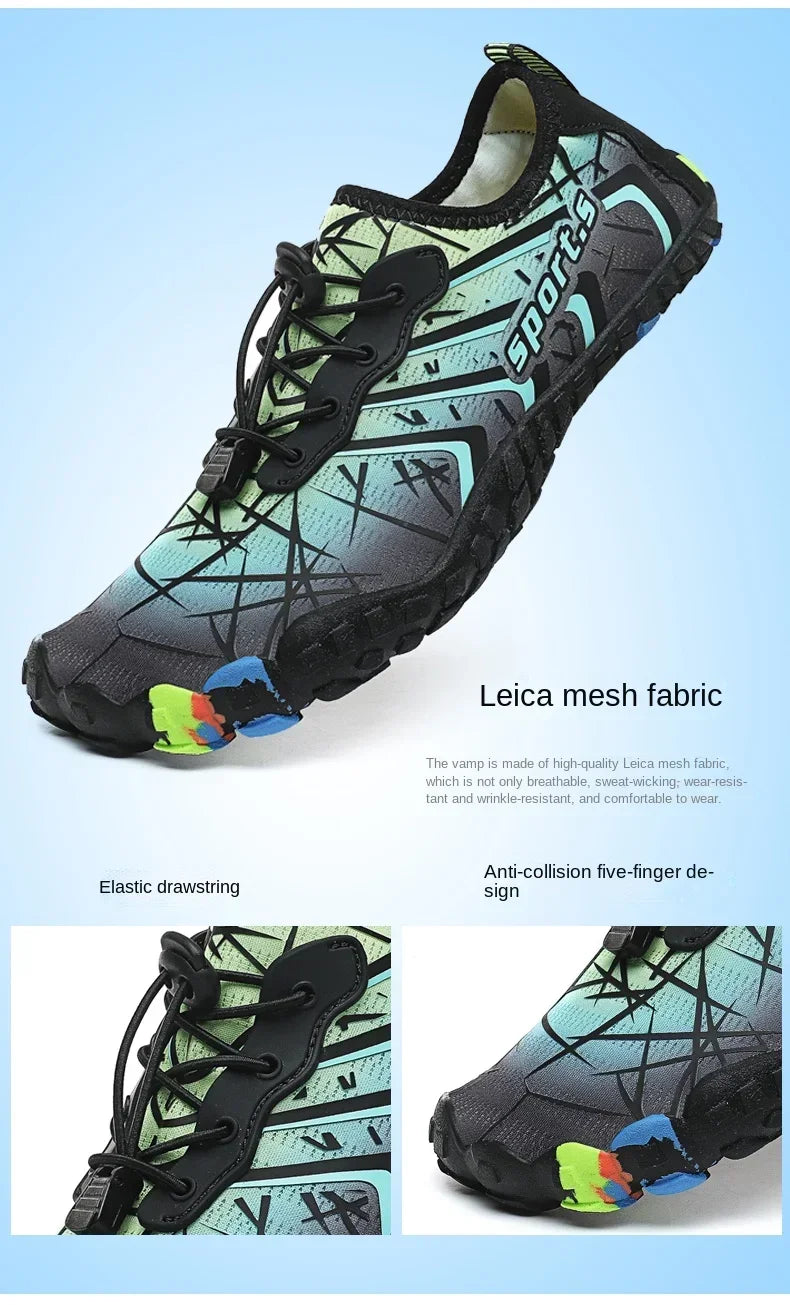 Unisex Quick-Drying Aqua Water Shoes | Breathable Beach Footwear