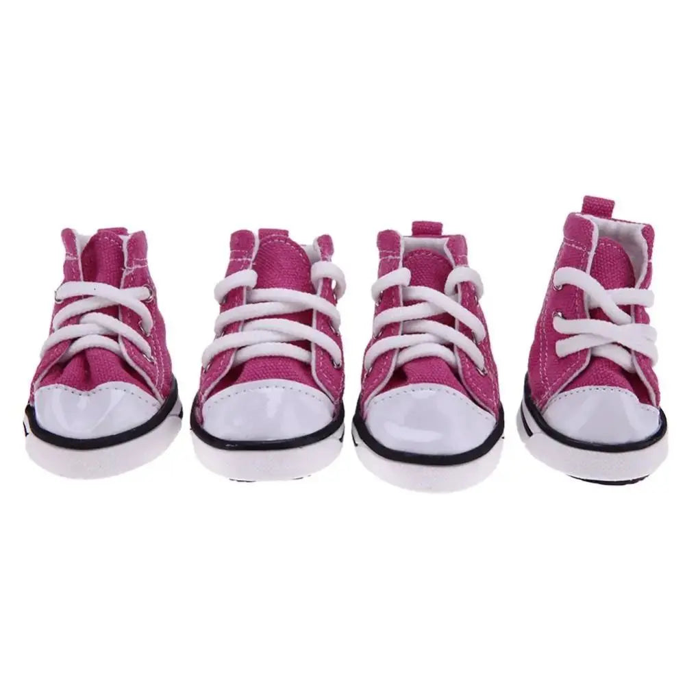 Adjustable Waterproof Pet Shoes - 4PCS Set for Dogs