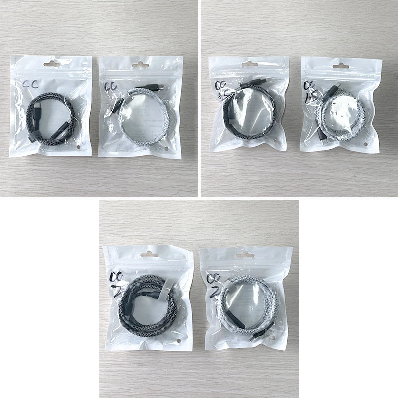 Magnetic Braided USB Type-C Car Charging Cable - 6A Data Transfer