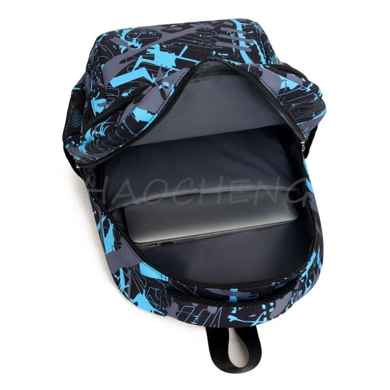 Camouflage Backpack Set with Lunch Bag | Stylish & Practical Rucksack