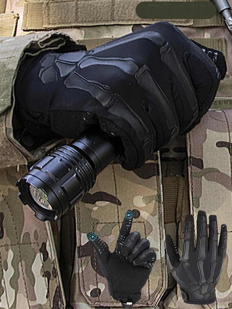 Breathable Outdoor Tactical Gloves | Full-Finger Touchscreen Gloves