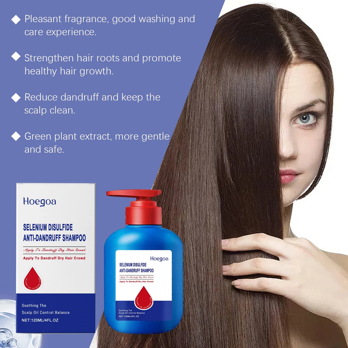 Gentle Selenium Sulfide Shampoo | Nourishing & Scalp Cleansing