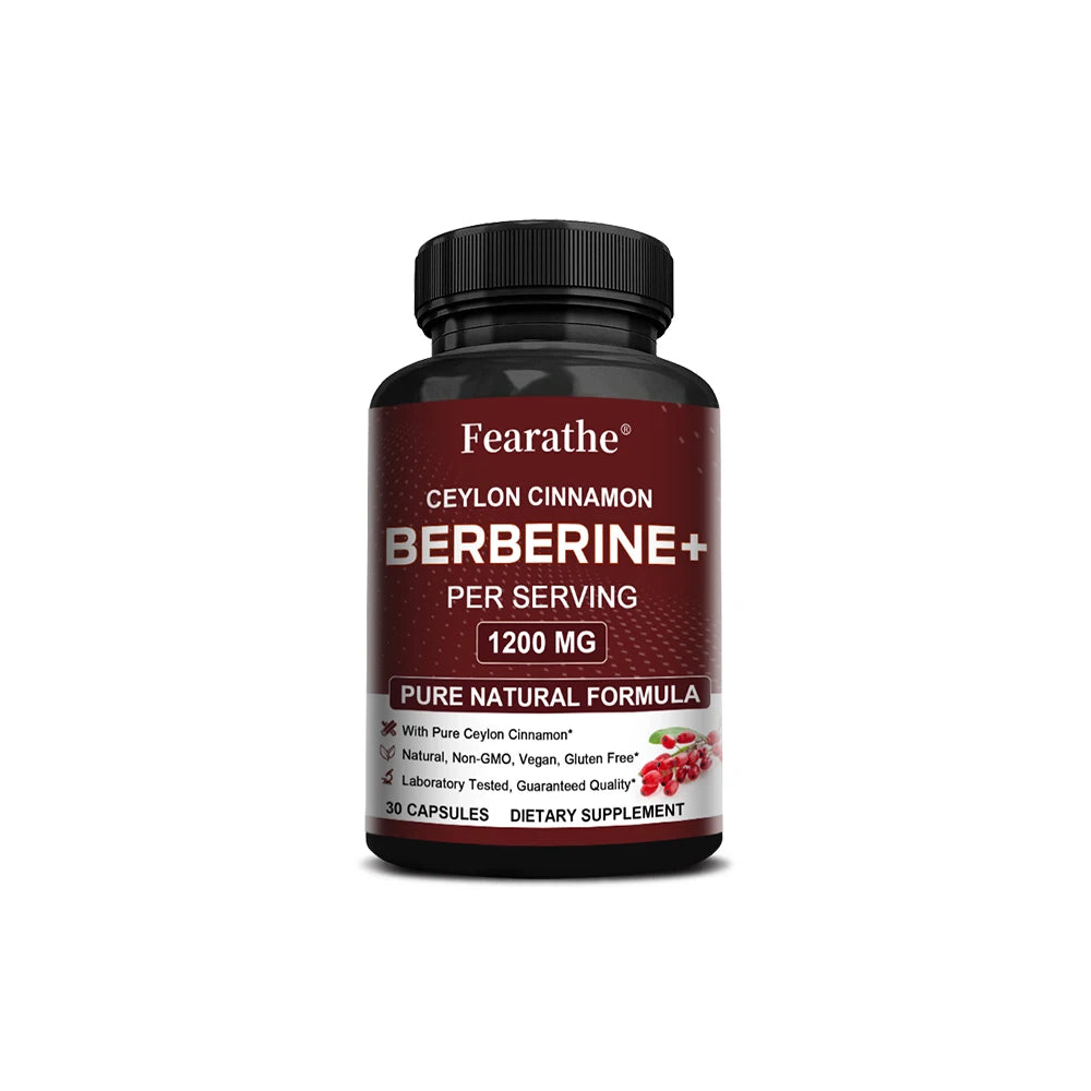 Ceylon Cinnamon & Berberine Capsules | Heart, Joint & Brain Support