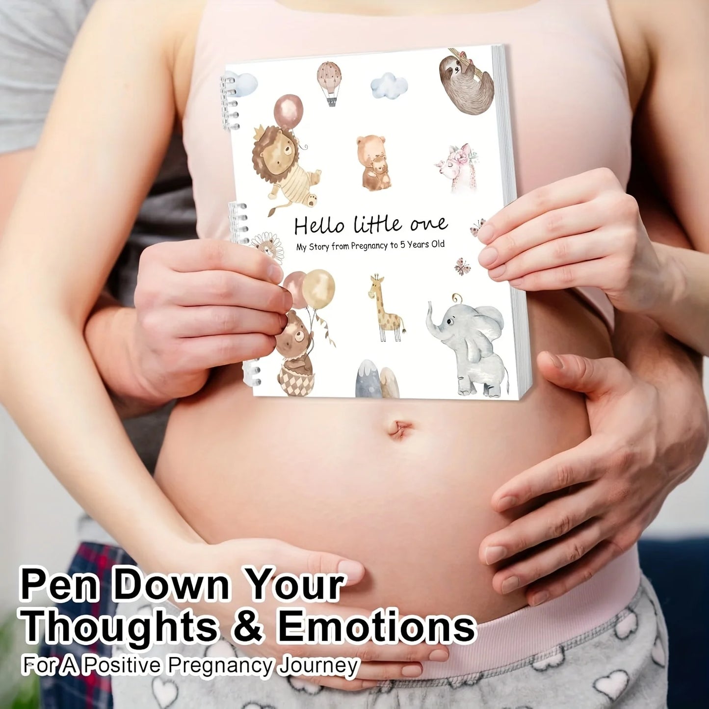 Pregnancy Journal & Baby Memory Book | Weekly Organizer for Moms