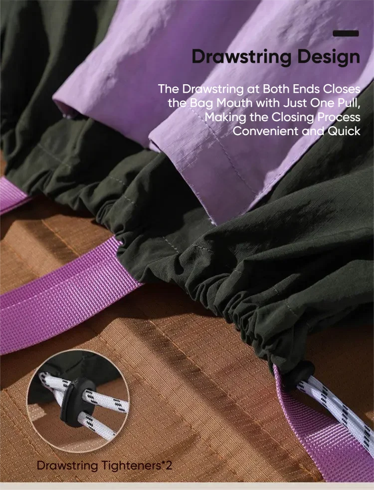 32L Large Capacity Foldable Tote Bag | Ultralight Waterproof Design