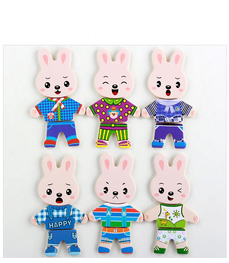 Educational Wooden Jigsaw Puzzle for Kids | Montessori Style Fun