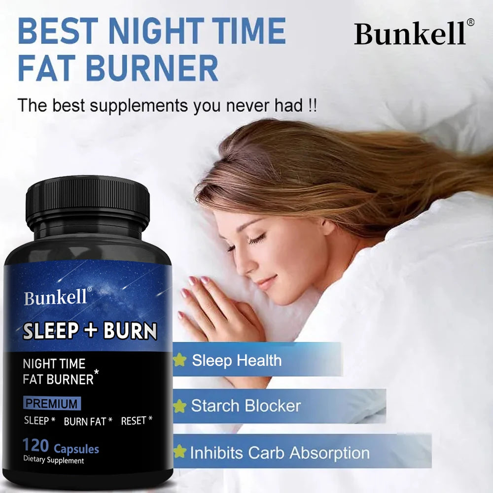 Night Fat Burner & Sleep Supplement | Boost Metabolism & Sleep Well