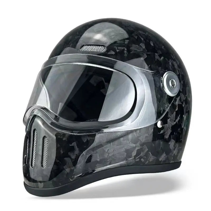 Dual Visor Full Face Motorcycle Helmet | ECE DOT Approved Design