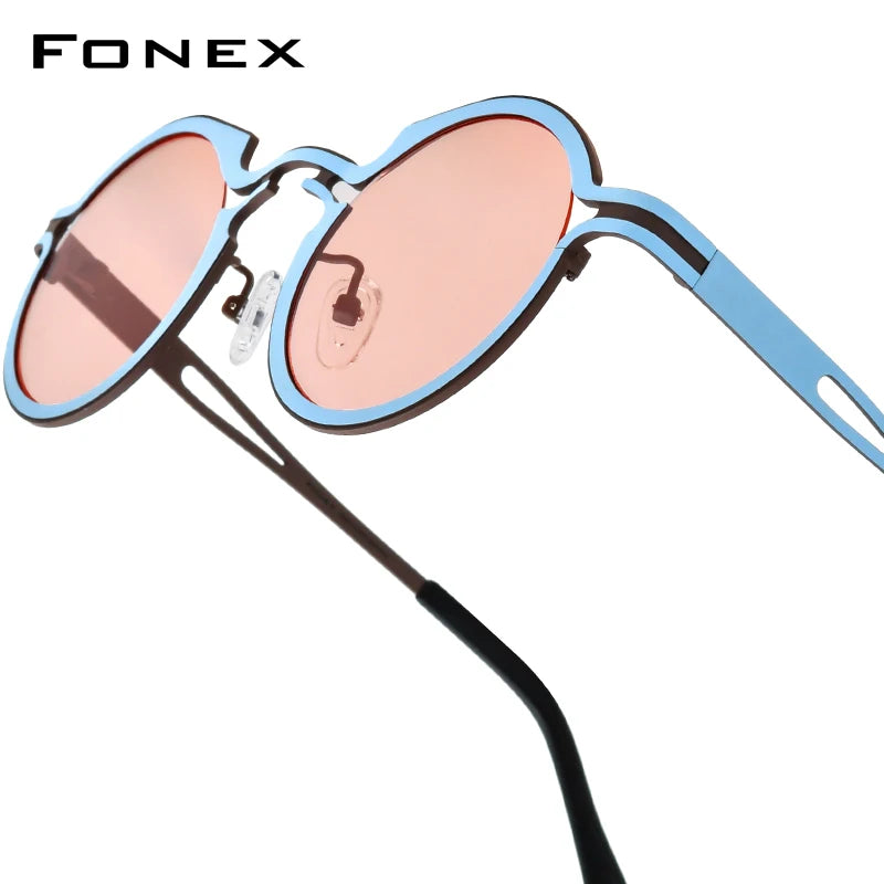 Stylish Vintage Round Polarized Sunglasses for Men & Women