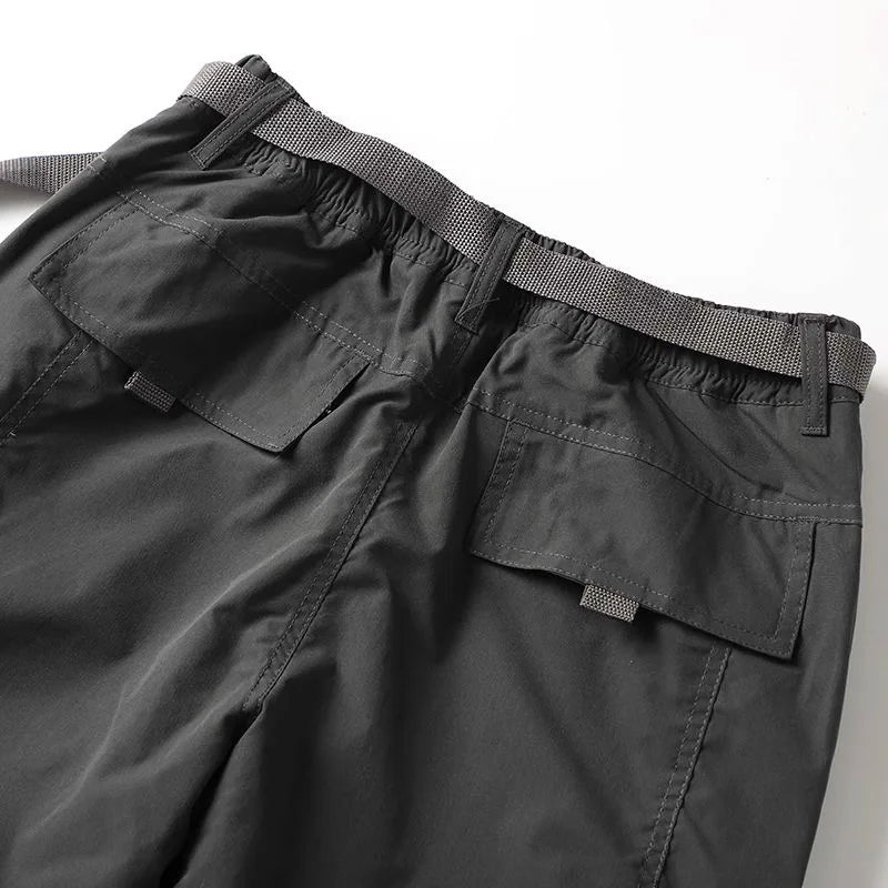 Thick Waterproof Fleece Cargo Pants for Outdoor Adventures