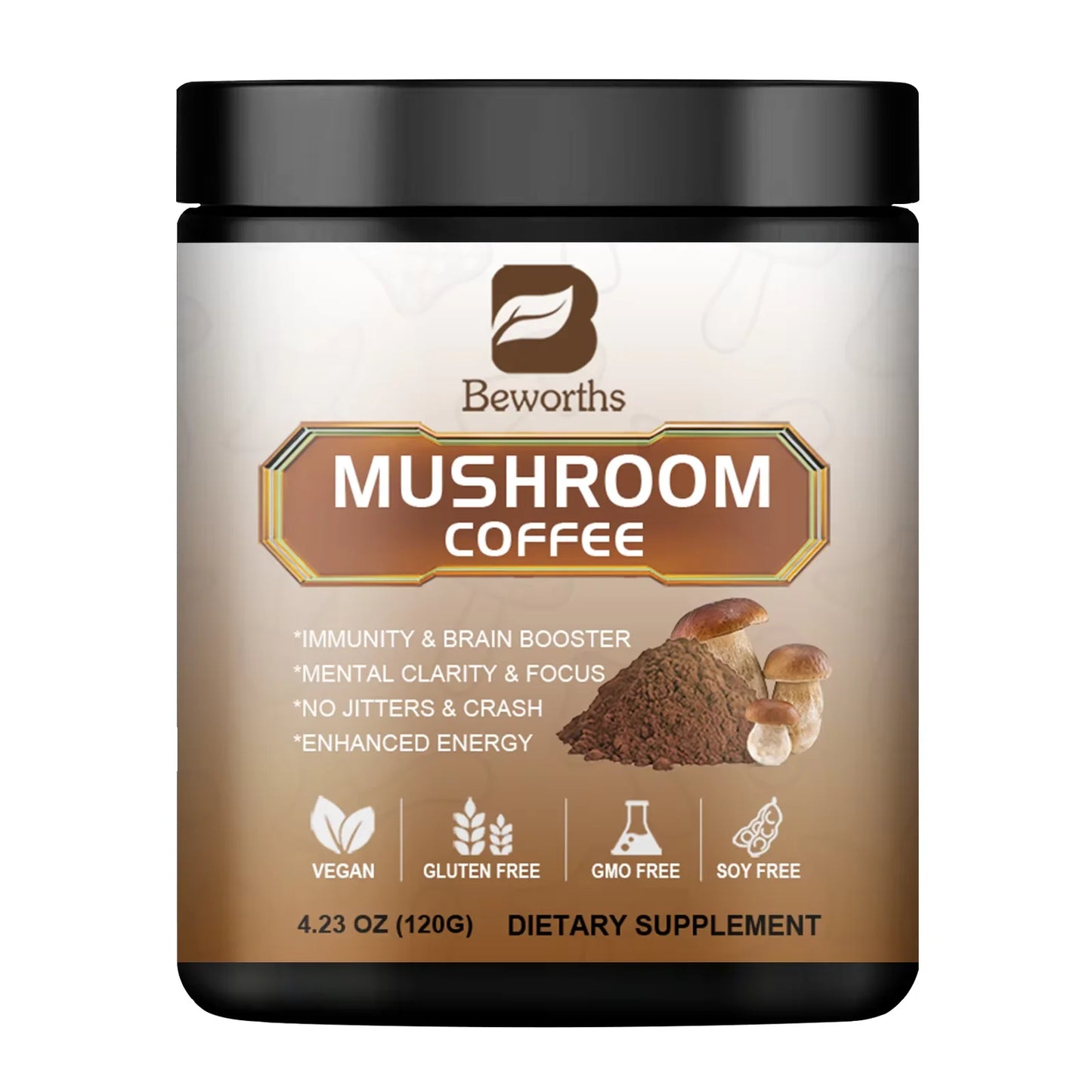 Mushroom Coffee for Immunity & Focus | Daily Health Boost