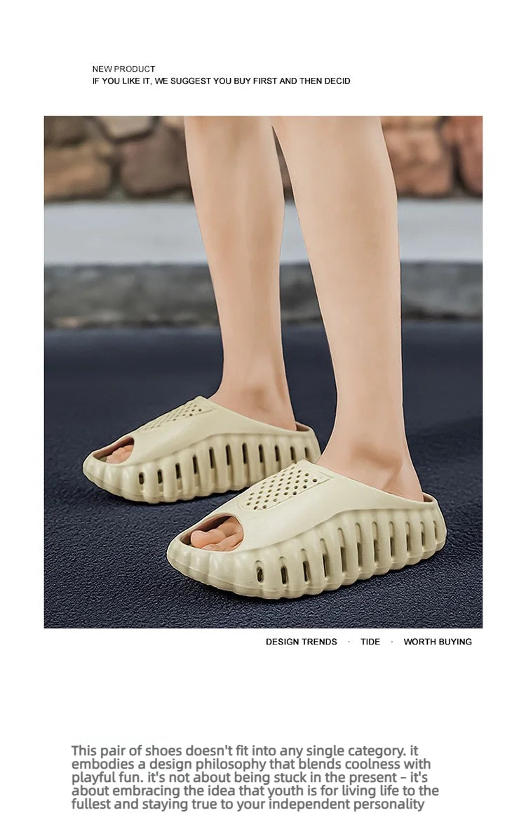Summer Slippers for Men and Women | Soft EVA Indoor Slides