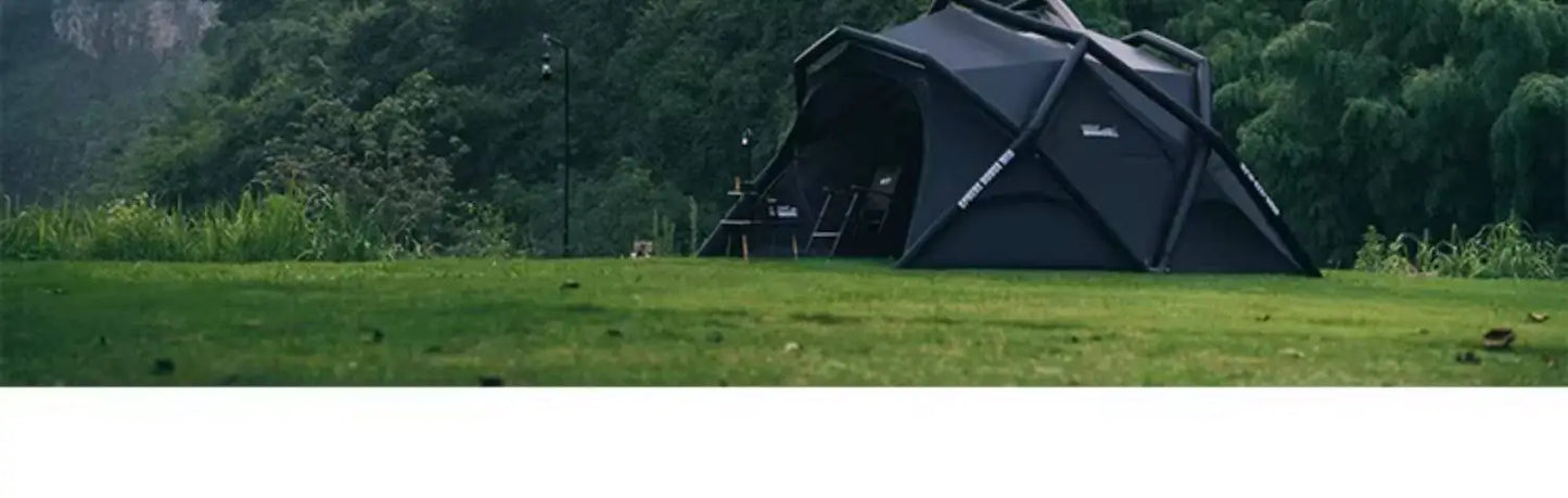 Portable Inflatable Ball Tent for Outdoor Camping | Heavy Rain Shelter
