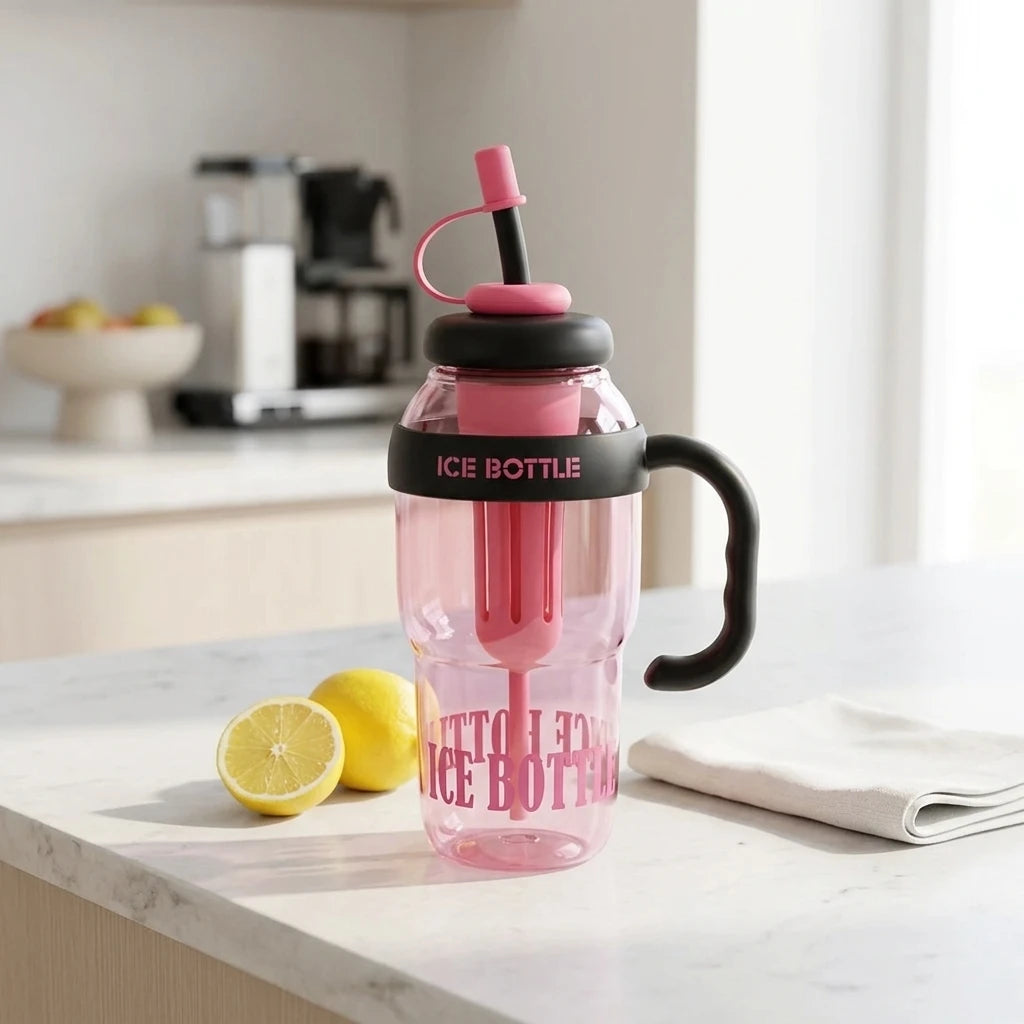 Durable Waterproof Large Capacity Summer Milk Tea Cup with Straw