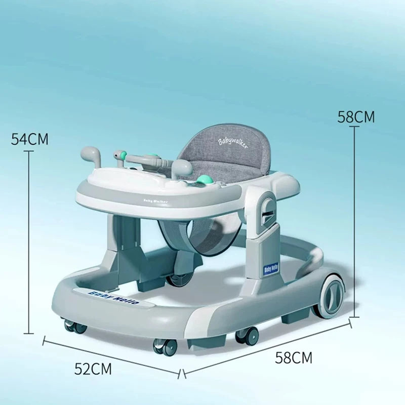 2 in 1 Baby Walker with Music Functionality | Safe & Fun Mobility