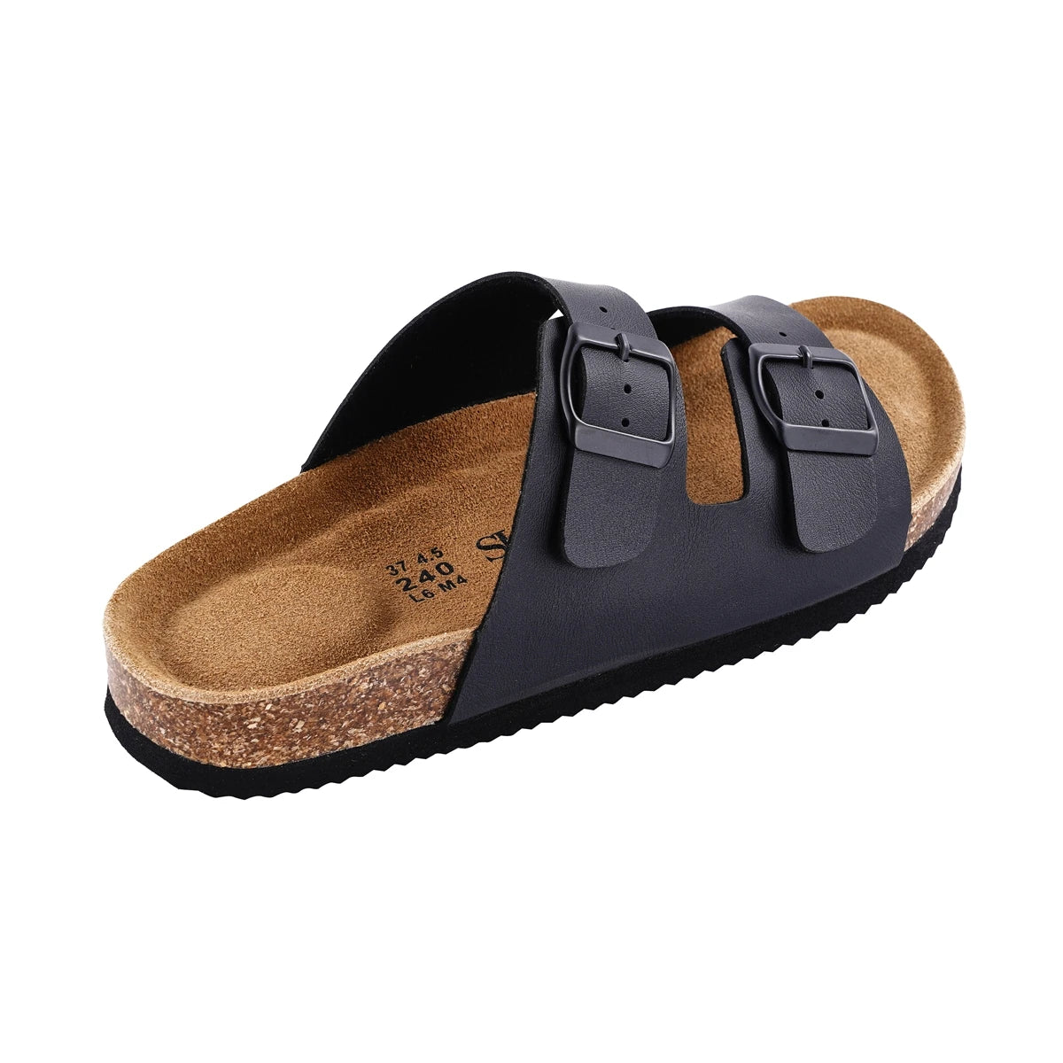 Stylish Leather Cork Flip-Flops for Women | Comfortable Summer Sandals