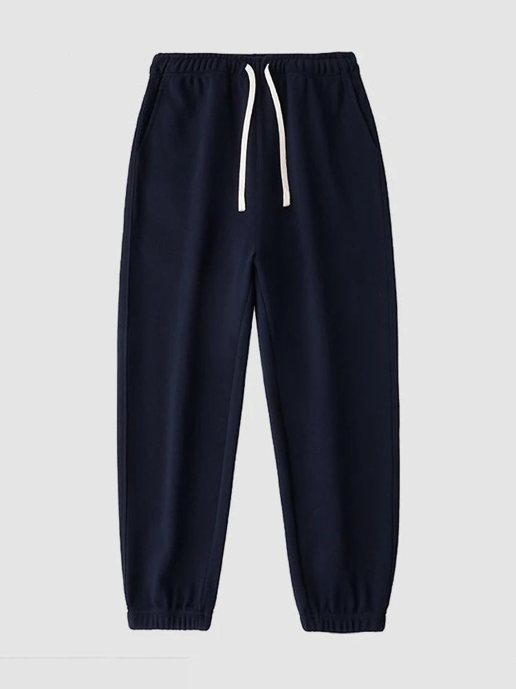 Cotton Twill Baggy Jogger Pants for Men | Breathable Casual Wear