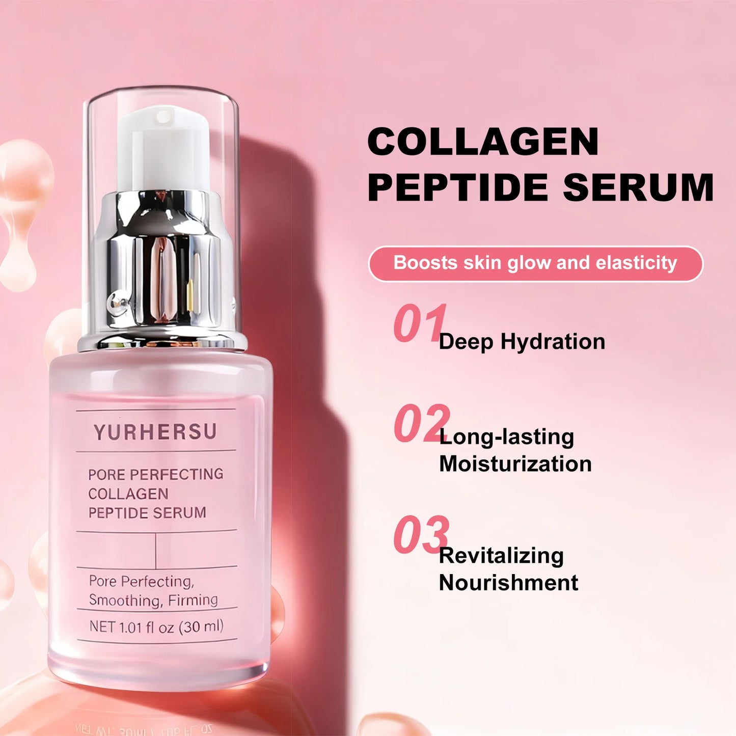 Collagen Peptides Face Serum | Anti-Aging & Firming Essence