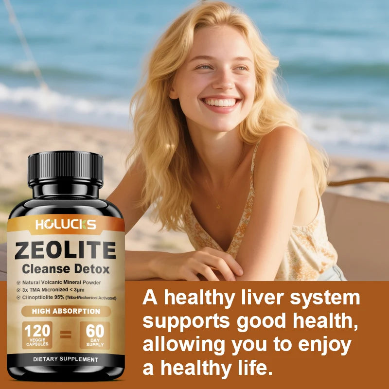 Zeolite Detox Supplement for Kidney Health & Mental Clarity